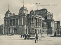 Hrvatsko narodno kazalište (HNK) oko 1905.  godine